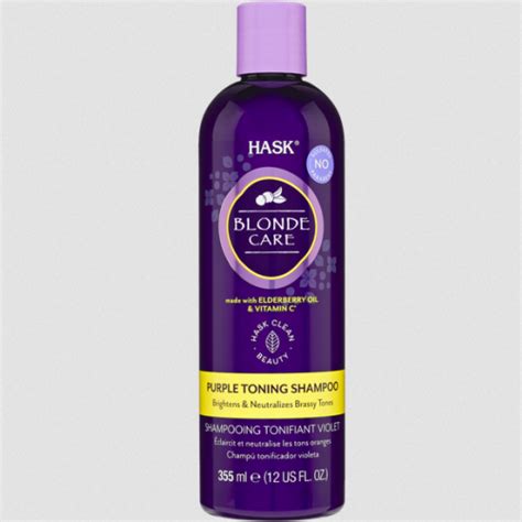 Hask Elderberry Oil Vitamin C Blonde Care Purple Shampoo Szampon Do W Os W Blond Cena