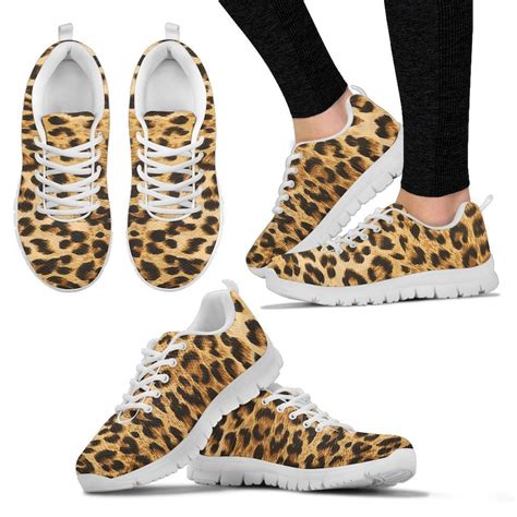 Leopard Animal Print Cheetah Sneakers Running Shoes Training Etsy