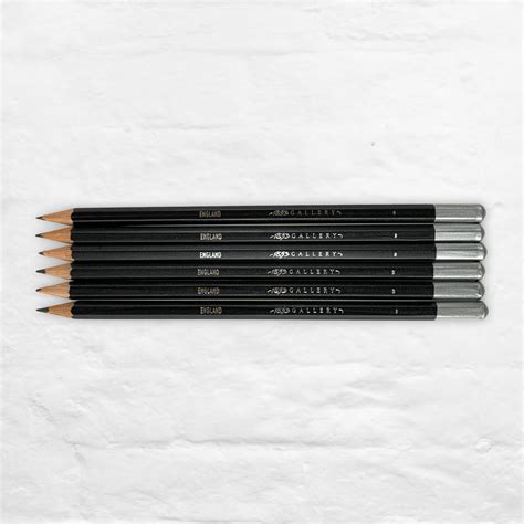 Set of 6 Salts Mill 1853 Gallery Logo Pencils – Salts Mill Shop