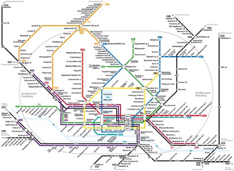 Hamburg Area Travel Guide Subway Map Germany Map Metro Map