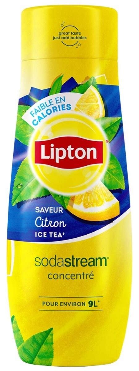 Sodastream Lipton Ice Tea Lemon Ml Syrop Sklep Opinie Cena W