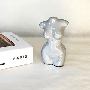 Female Body Vase Home Decor Nude Body Vase Glazed Etsy Uk