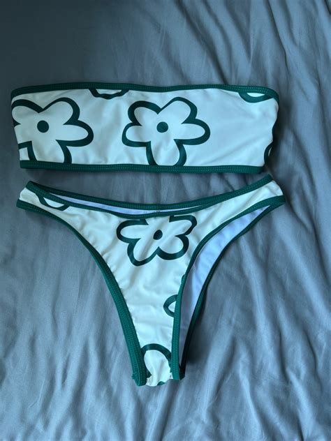Power Flower Bikini Small And Medium Available On Carousell