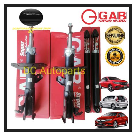 ORIGINAL GAB HONDA CITY T9A TOO GM6 JAZZ T5A 2014 - 2022 ABSORBER FRONT ...