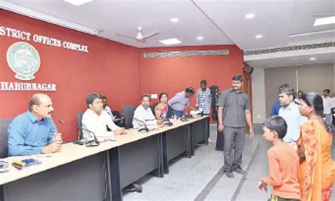 Mahbubnagar: District collector G Ravi Nayak said Poor boy assured help ...