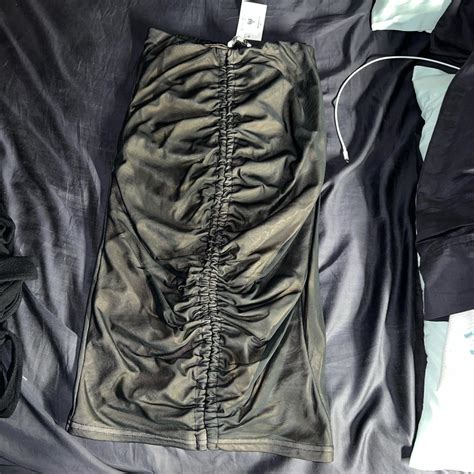 Sheer With Nude Under Garment Skirt Can Be Worn As Depop