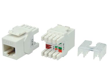 Купить Hyperline KJ8-8P8C-C5e-180-WH Вставка Keystone Jack RJ-45(8P8C ...