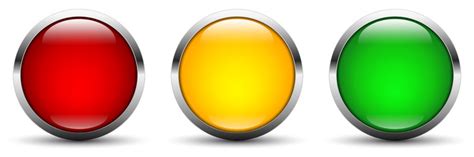 13 Red Yellow Green Icons Images Green Traffic Light
