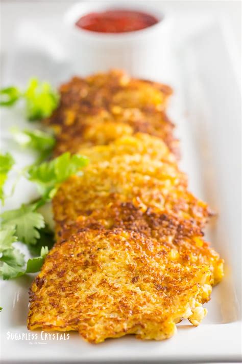 Keto Cauliflower Hash Browns Grain Free Low Carb