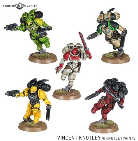 A Flight Of Jump Pack Space Marines Painted By The Community Warhammer Community In 2024