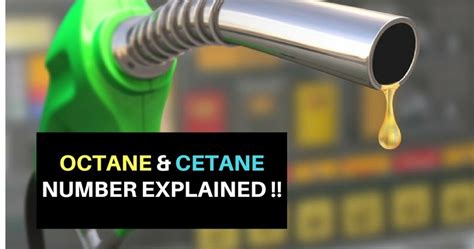 Mechanical Minds OCTANE AND CETANE NUMBER EXPLAINED