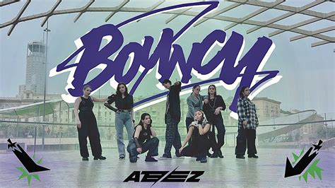 Kpop In Public Moscow Ateez Bouncy K Hot Chilli Peppers Dance Cover By Eternity