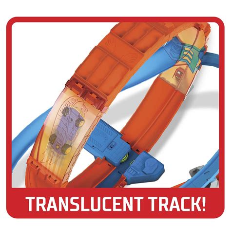 Hot Wheels Massive Loop Mayhem Track Launcher Play Toys