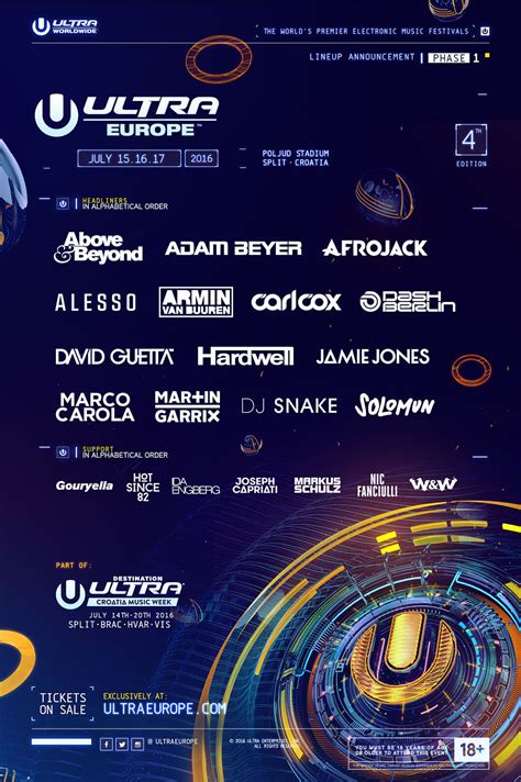 Ultra Music Festival Europe Lineup 2024 Daphne Christal