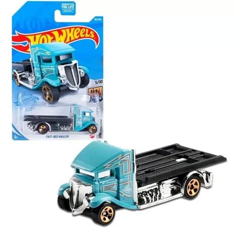 Carrinho Hot Wheels Caminhão Rampa Fast bed Hauler Azul à venda em São Paulo Zona Oeste São