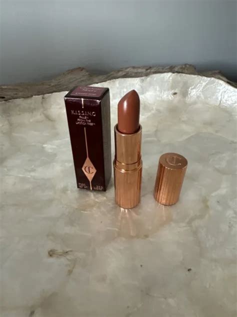 CHARLOTTE TILBURY K I S S I N G STONED ROSE SATIN LIPSTICK Full Size