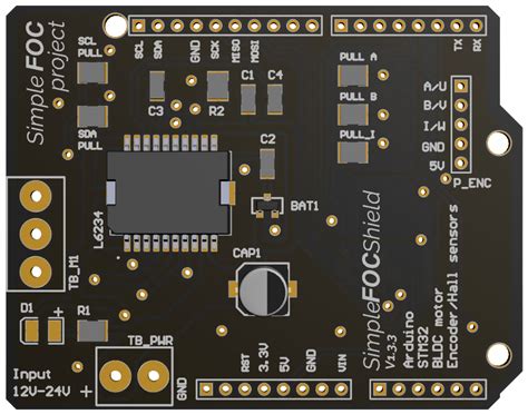 Board Fabrication Arduino FOC