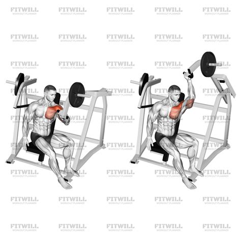 Lever One Arm Incline Chest Press Plate Loaded Exercise Video Fitwill