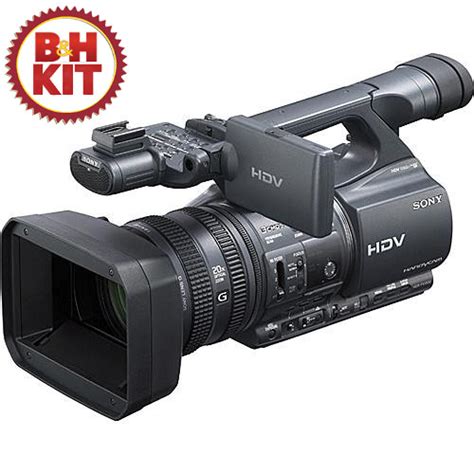 Sony HDR FX1000 Handycam HDV Camcorder Kit B H Photo Video