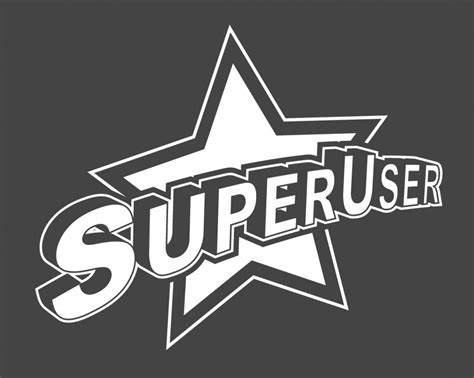 vector superuser logo trashedgraphics