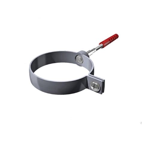 Хомут трубы универсальный Технониколь пластиковый d82 мм с дюбелем 180 ...