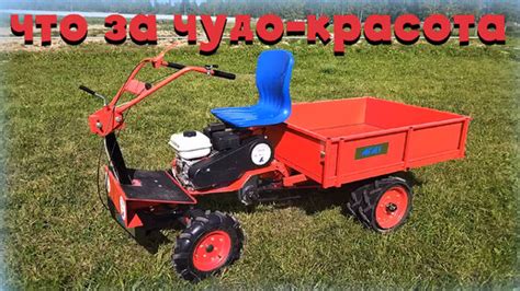 Инновационное решение! Самоходная тележка АГАТ 6.5 л.с. | GardenStock ...