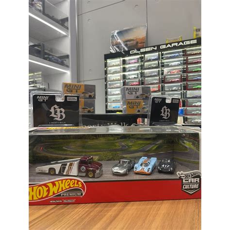 Jual Hot Wheels Premium Display Diorama Car Culture Iconic Racer Racing Shopee Indonesia