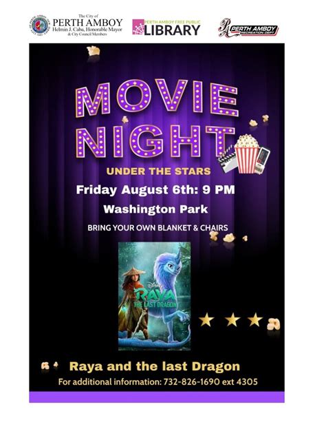 Movie Night Under The Stars Perth Amboy Now