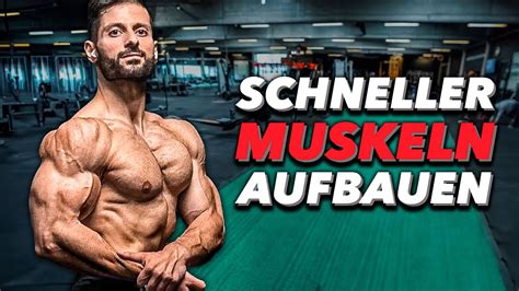 Mehr Muskeln In Weniger Zeit Aufbauen Minimalsten Training Youtube