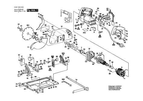 Pi Ces D Tach Es Pour Scie Circulaire Bosch Gks S Gks S Swap