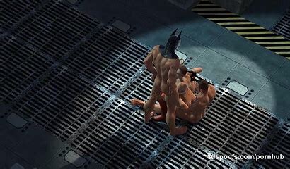Batman And Robin Impale Slut Harley Quinn On Their Dicks Porn Cartoon