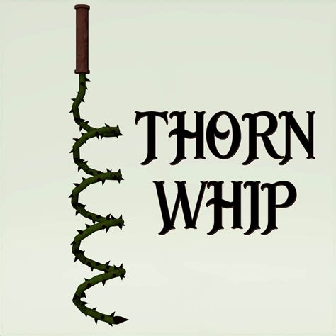 Thorn Whip Prop - Daz Content by khoshekh