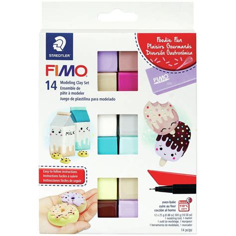 buy  staedtler fimo professional soft polymer foodie fun clay