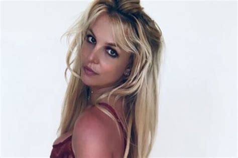 Britney Spears Sexiest Instagram Looks Lace Lingerie Topless And
