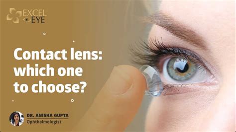 Contact Lens Which One To Choose Dr Anisha Gupta Ophthalmologist