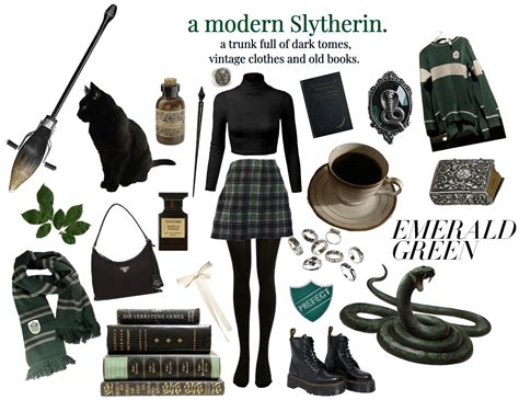 A Modern Slytherin Outfit Shoplook