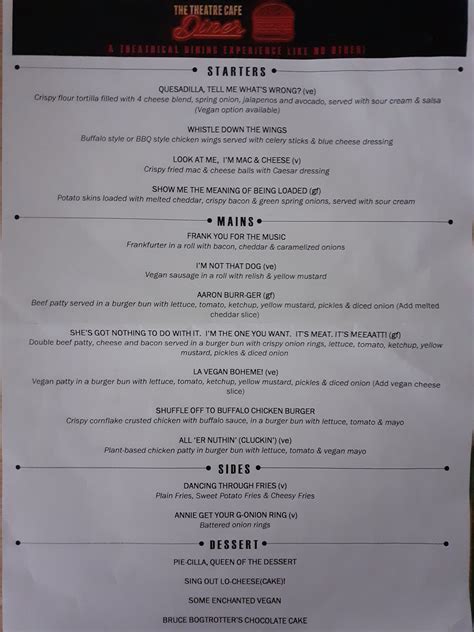 The Theatre Café Diner Review Fairy Powered Productions