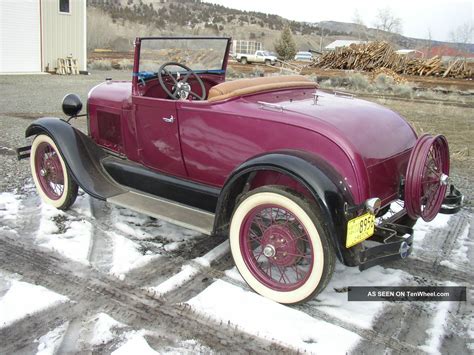1929 29 Ford Model A Roadster Steel Body Hot Rat Street Rod 1932 32 Convertible