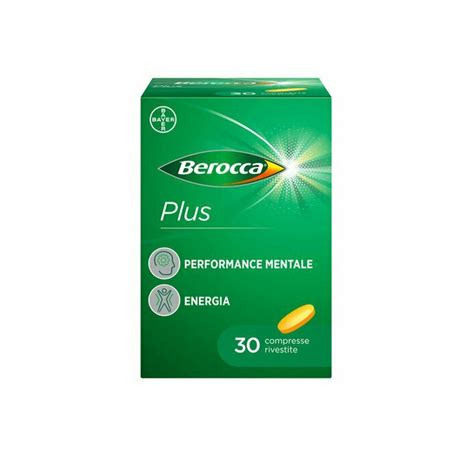 Berocca Plus Integratore Vitamine E Minerali 30 Compresse