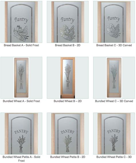 Etched Glass Vineyard Designs For Pantry Doors Sans Soucie Art Glass