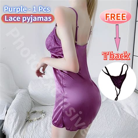 Sexy Nightwear Garter Lace Lingerie Non Removal Erotic Set Temptation Stockings See Through Lace