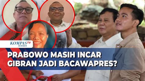 Belum Umumkan Bacawapres Prabowo Incar Gibran Tunggu Putusan Mk Soal