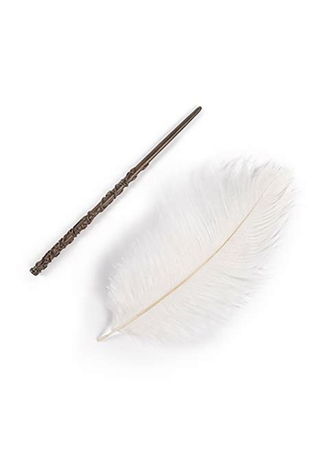 Harry Potter Wingardium Leviosa Kit Magic Wand And Feather Official