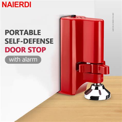 naierdi door lock portable locks  defense door stop travel