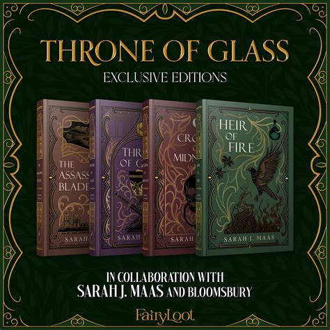 Throne Of Glass Part I Exclusive Editions News And Community