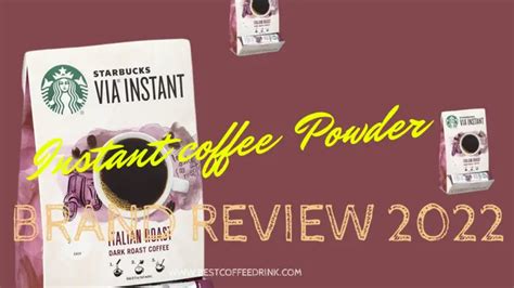 Best Instant Coffee Powder Brands (2022 Reviews) | Best Coffee Drink