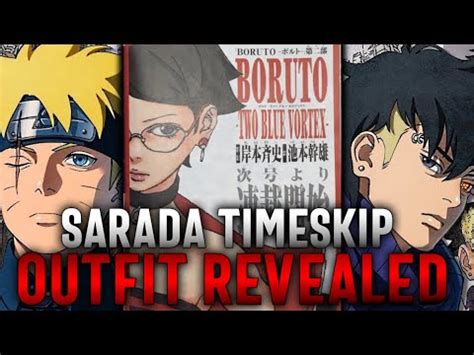 TIMESKIP SARADA REVEALED BORUTO TWO BLUE VORTEX EXPLAINED YouTube