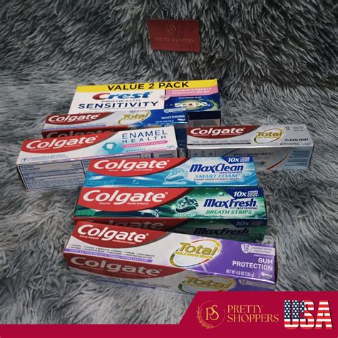 Colgatecrest Toothpaste Imported From Usa Shopee Philippines