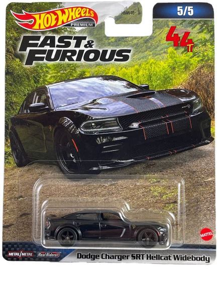 Hot Wheels Premium Fast And Furious Dodge Charger Srt Hellcat Widebody