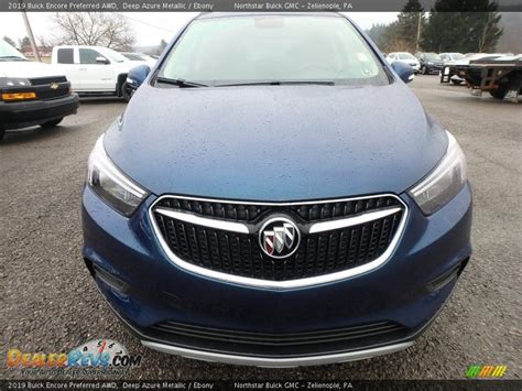 2019 Buick Encore Preferred Awd Deep Azure Metallic Ebony Photo 2